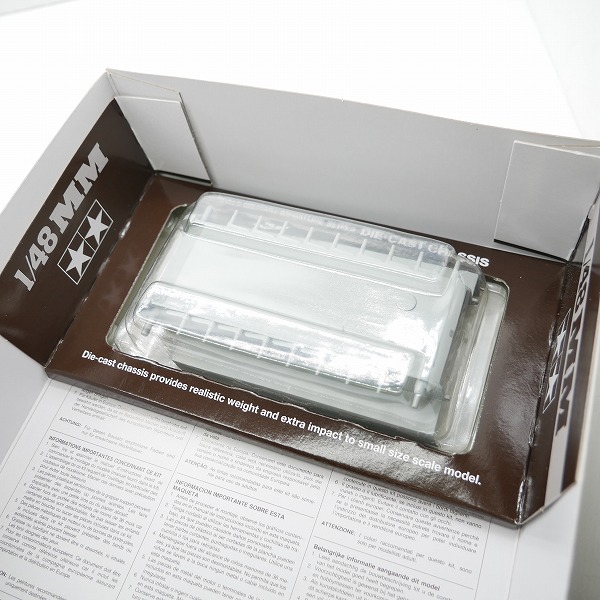 実際に弊社で買取させて頂いた【未組立】TAMIYA/タミヤ 1/48 ドイツ 重戦車 タイガーI 極初期型(アフリカ仕様) ダイキャスト製シャーシ/プラモデルの画像 4枚目