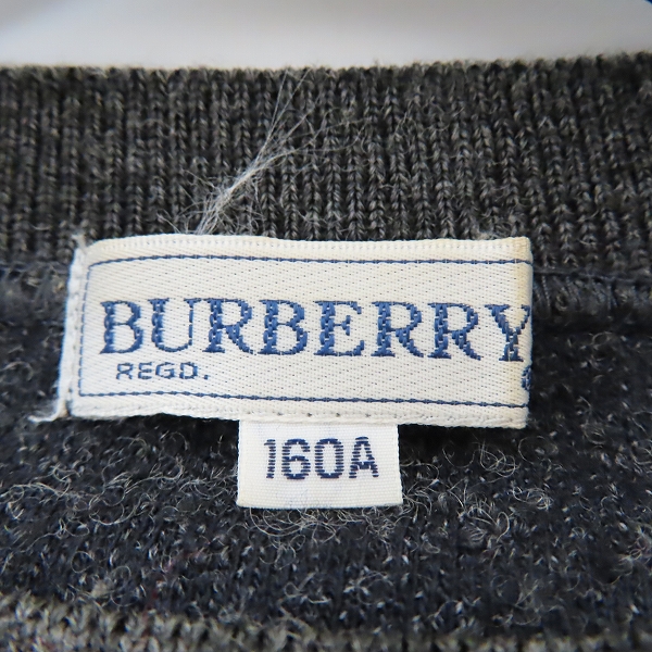 実際に弊社で買取させて頂いたBurberrys/バーバリーズ ベアー刺繍ニット/160Aの画像 2枚目