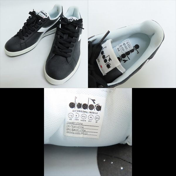 実際に弊社で買取させて頂いたDIADORA/ディアドラ PITCH/GAME等スニーカー/シューズ/26/4点セットの画像 2枚目