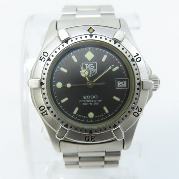 実際に弊社で買取させて頂いたTAG HEUER/タグホイヤー プロフェッショナル QZ SS 962.013R【動作未確認】