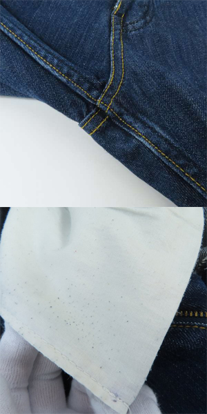 実際に弊社で買取させて頂いたMARC JACOBS×Wrangler/マークジェイコブス × ラングラー デニムパンツ/Lの画像 9枚目