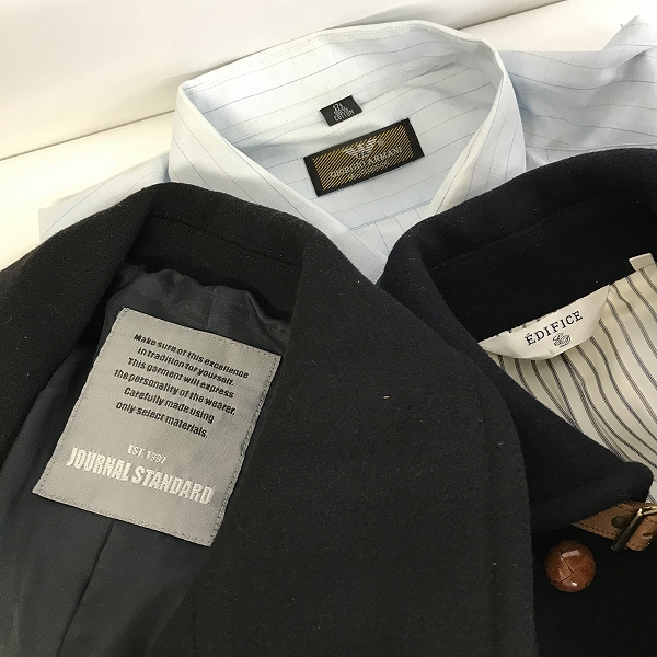 実際に弊社で買取させて頂いた【おまとめ品】ジャーナルスタンダード/エディフィス/ジョルジオアルマーニ 等 長袖シャツ/コート/ジャケット 他の画像 1枚目