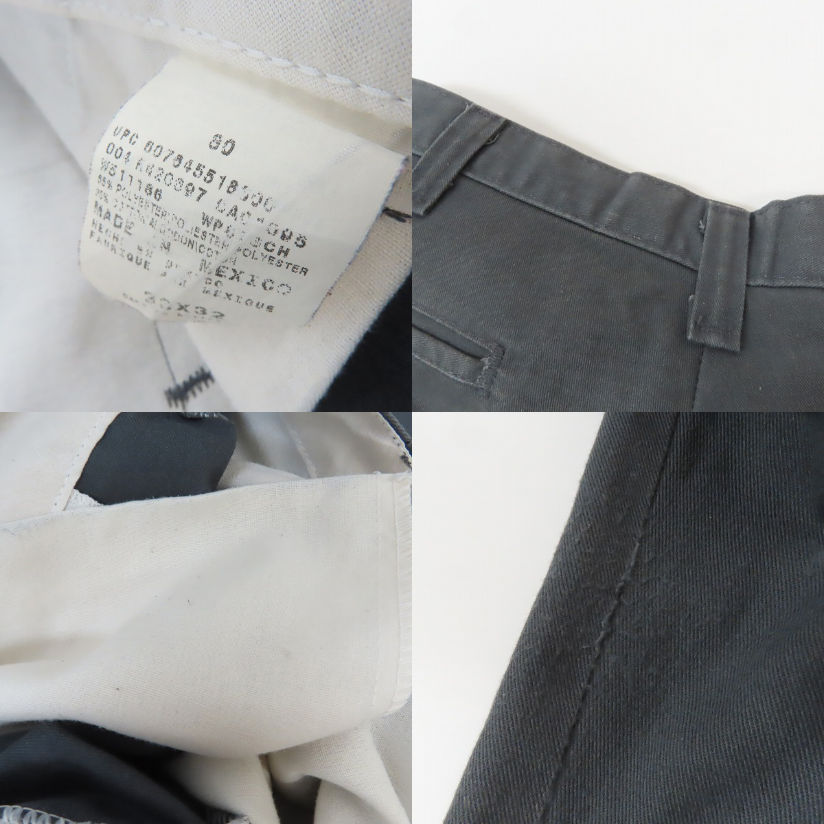 実際に弊社で買取させて頂いたDickies/ディッキーズ ハーフ/ロング パンツ グレー 2点セットの画像 6枚目