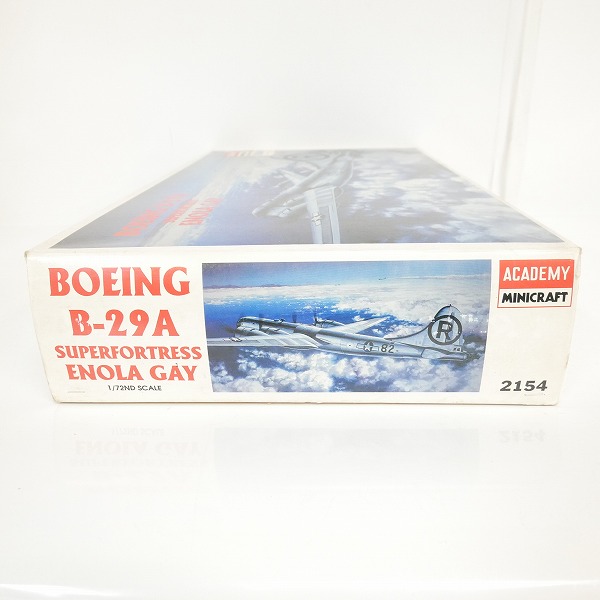 実際に弊社で買取させて頂いた【未組立】ACADEMY/アカデミー 1/72 B-29 SUPER FORTRESS ENOLA GAY/スーパーフォートレス エノラ・ゲイ/プラモデル の画像 4枚目