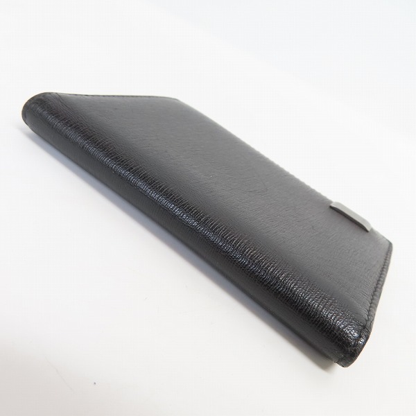 実際に弊社で買取させて頂いたDunhill/ダンヒル ロゴプレート レザー 二つ折りカードケース/名刺入れの画像 2枚目