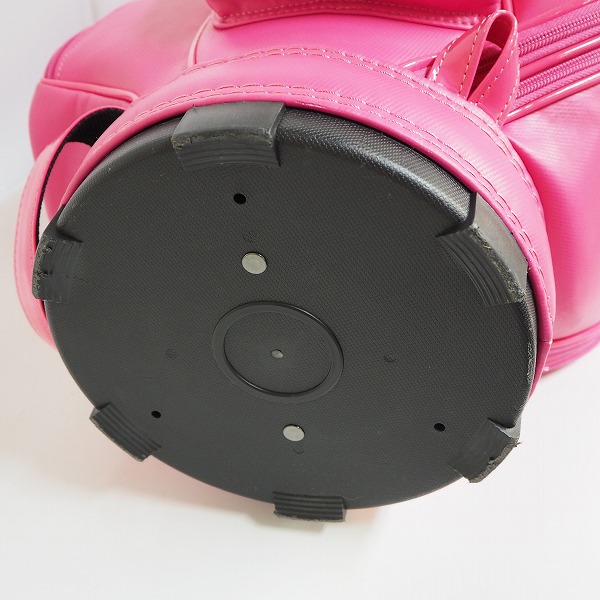 実際に弊社で買取させて頂いたTitleist/タイトリスト レディース ゴルフ 5分割キャディバッグ ピンクの画像 7枚目