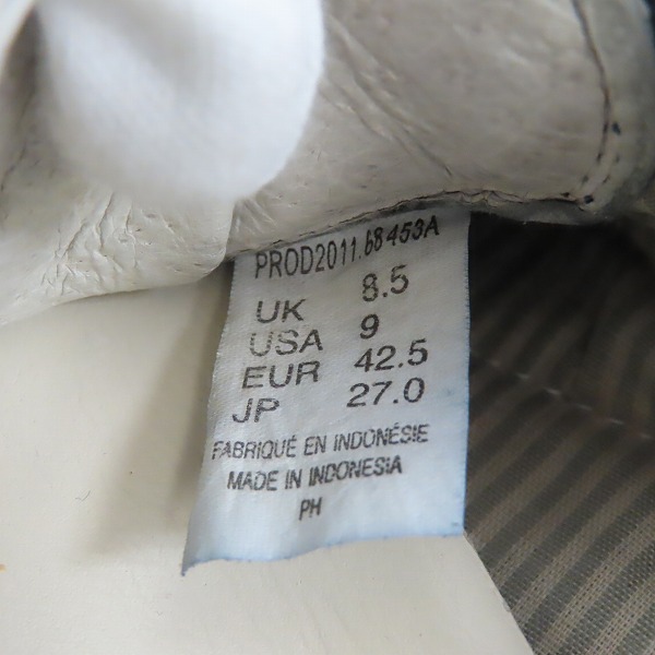 実際に弊社で買取させて頂いたDIADORA HERITAGE/ディアドラヘリテージ ローカット スニーカー/27の画像 5枚目