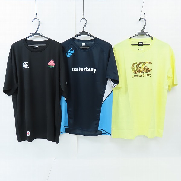 実際に弊社で買取させて頂いた【未使用】CANTERBURY/カンタベリー 半袖Tシャツ 3点セット/3L