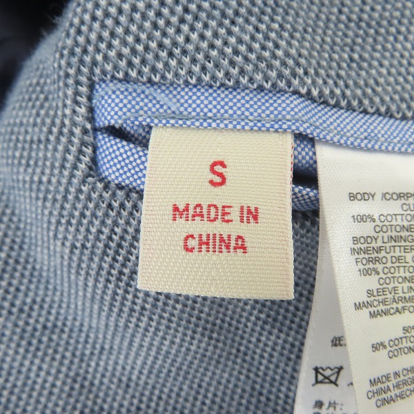 実際に弊社で買取させて頂いたBROOKS BROTHERS/ブルックスブラザーズ 2B 3ポケット ジャケット/Sの画像 3枚目