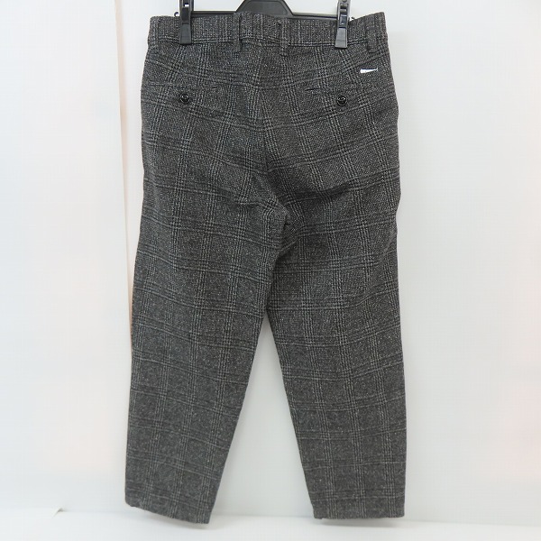 実際に弊社で買取させて頂いたDESCENDANT/ディセンダント クジラロゴ チェック イージーパンツ/スラックス/2の画像 1枚目