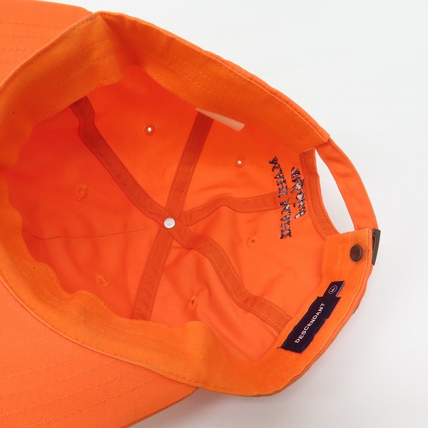 実際に弊社で買取させて頂いたDESCENDANT/ディセンダント キャップ/帽子/Ｆの画像 4枚目