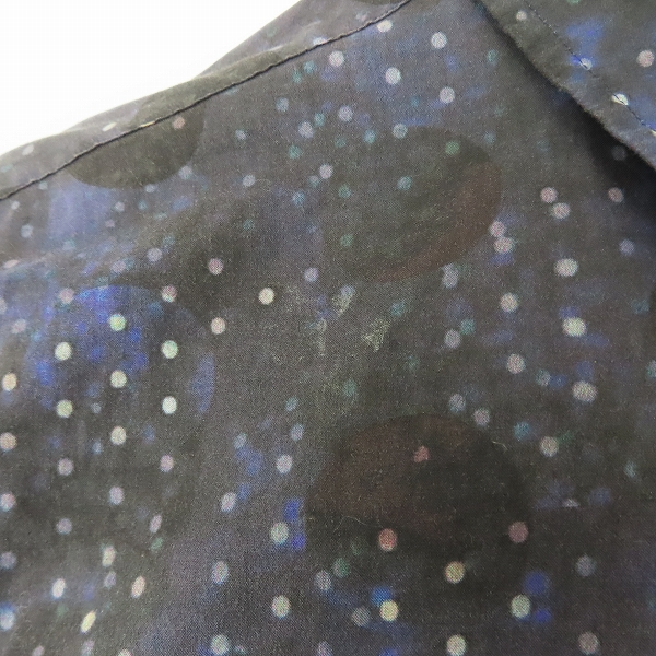 実際に弊社で買取させて頂いたPS Paul Smith/ポールスミス 半袖コットンシャツ ドット柄 PP-WR-87332/Mの画像 4枚目