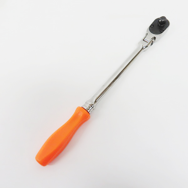 実際に弊社で買取させて頂いたSnap-on/スナップオン 3/8 インチインダストリアルフィニッシュ首振りロングハードグリップラチェット FHLFD80の画像 1枚目