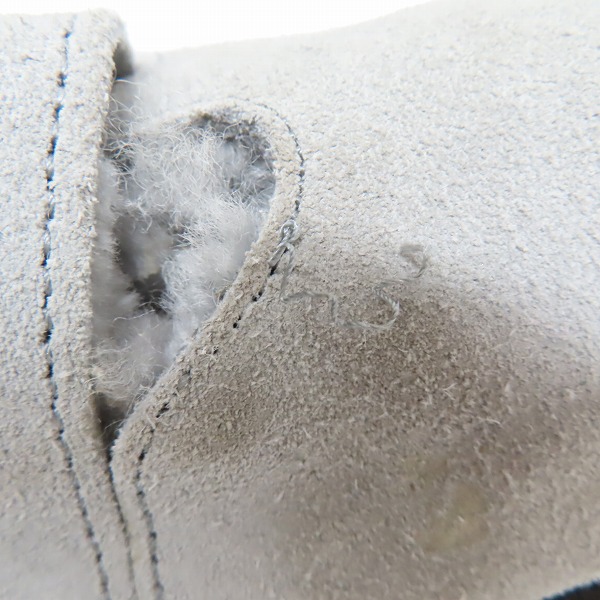 実際に弊社で買取させて頂いたBirkenstock/ビルケンシュトック ロンドン シアリング/ボアシューズ/グレー/37の画像 8枚目
