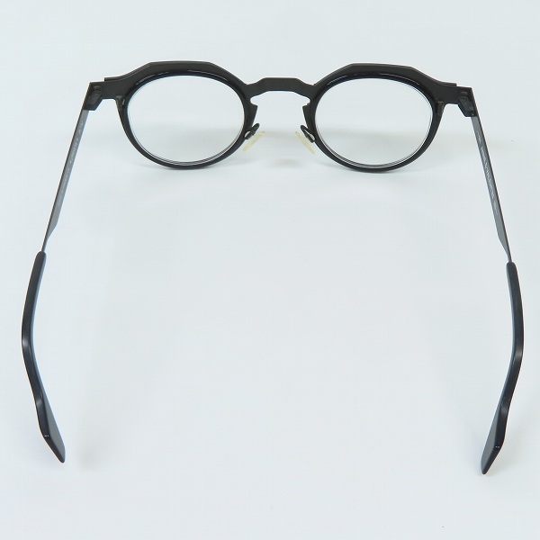 実際に弊社で買取させて頂いたANNE＆VALENTIN/アンバレンタイン FOLD/フォールド Mod.ORSON/オルソン ラウンド型 度入り眼鏡/アイウェア/メガネフレーム 9C14の画像 3枚目