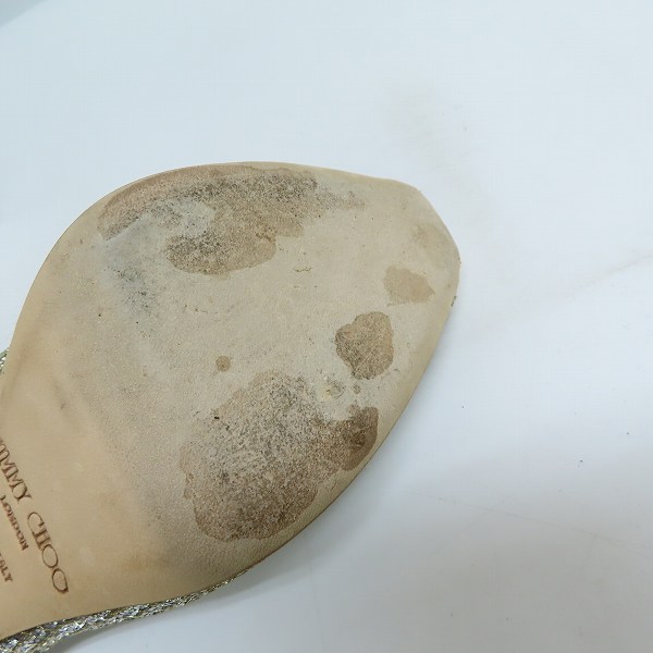 実際に弊社で買取させて頂いたJIMMY CHOO/ジミーチュウ パンプス ヒール 38の画像 6枚目