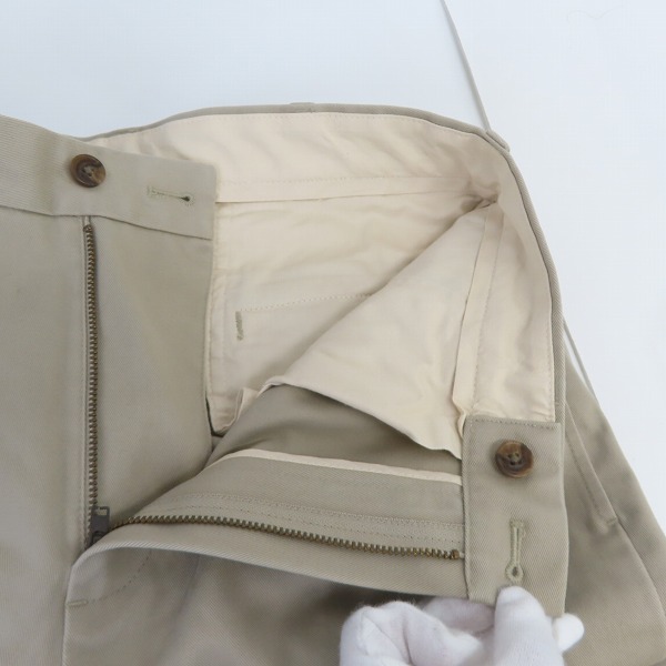 実際に弊社で買取させて頂いたBROOKS BROTHERS/ブルックスブラザーズ 346 PANTS 30×32の画像 4枚目