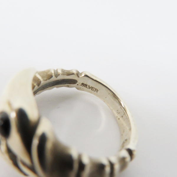 実際に弊社で買取させて頂いたBloody Mary/ブラッディマリー ダブルタローンリング 11.5号の画像 7枚目