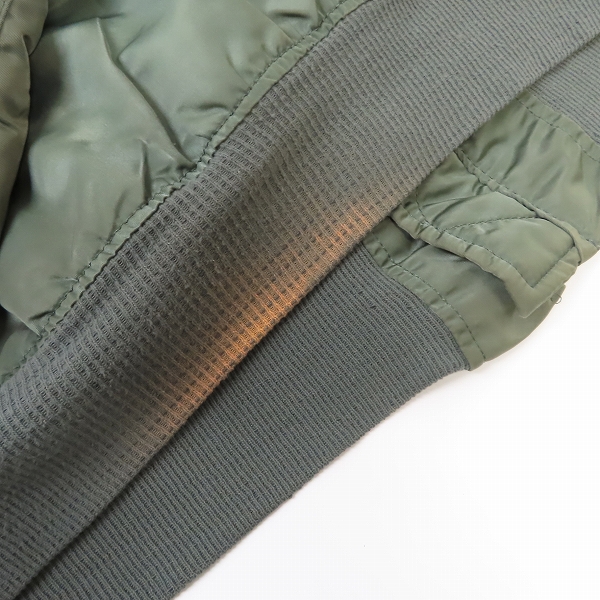 実際に弊社で買取させて頂いたALPHA INDUSTRIES/アルファインダストリーズ CWU-45P フライトジャケット/Lの画像 6枚目