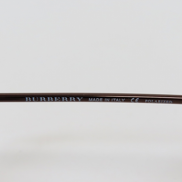実際に弊社で買取させて頂いたBurberrys/バーバリー ダブルブリッジ サングラス B3007の画像 6枚目