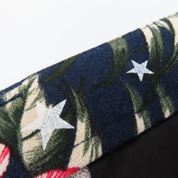 実際に弊社で買取させて頂いたuniform experiment/ユニフォームエクスペリメント 14SS STAR FLOWER SHORT PANT UE-140009/3の画像 5枚目