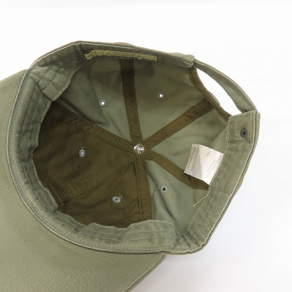 実際に弊社で買取させて頂いたDESCENDANT/ディセンダント グリーン キャップ 帽子/Ｆの画像 4枚目