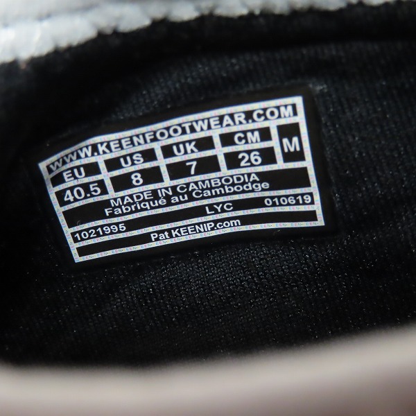 実際に弊社で買取させて頂いたKEEN/キーン UNEEK Hybrid Technology/ユニーク エイチティー/1021995/26の画像 5枚目