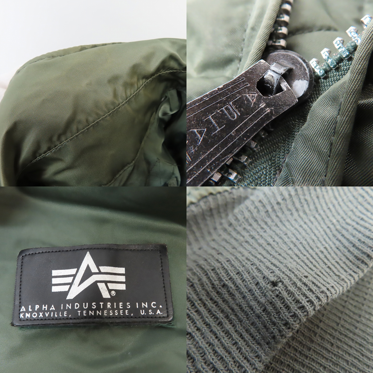 実際に弊社で買取させて頂いたALPHA INDUSTRIES/アルファインダストリーズ CWU-45P フライトジャケット/Lの画像 7枚目