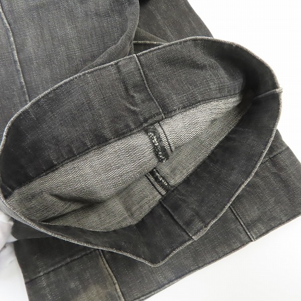 実際に弊社で買取させて頂いたHYSTERICS/ヒステリックス  クロップド デニムバギーパンツ 3AP-3952/Sの画像 8枚目