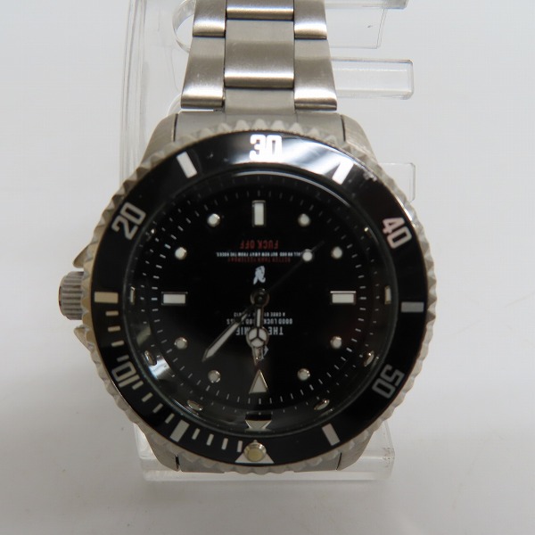 実際に弊社で買取させて頂いたCRIMIE/クライミー 時計 FUCK OFF TIME WRIST WATCH