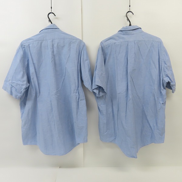 実際に弊社で買取させて頂いたBROOKS BROTHERS/ブルックスブラザーズ 半袖 ボタンダウンシャツ 2点セットの画像 1枚目