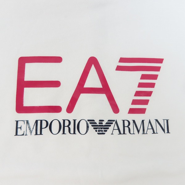 実際に弊社で買取させて頂いたEMPORIO ARMANI EA7/エンポリオアルマーニイーエーセブン ロゴプリント 半袖Tシャツ/XSの画像 6枚目