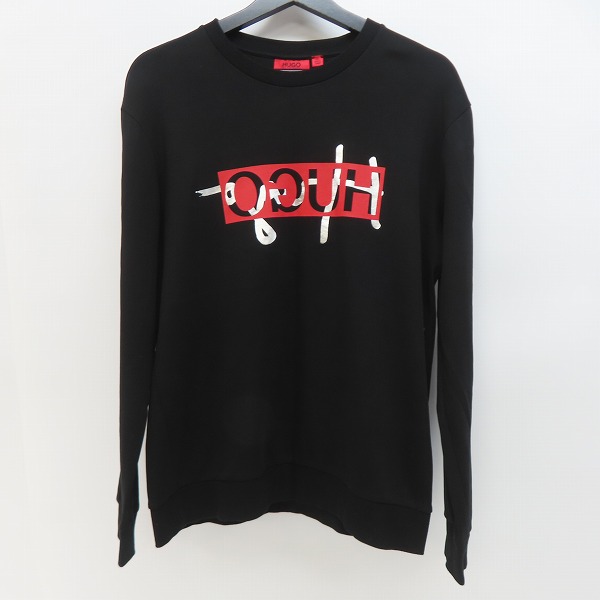 実際に弊社で買取させて頂いたHUGO BOSS/ヒューゴボス リバースロゴスウェット L