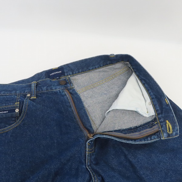 実際に弊社で買取させて頂いたESCENDANT/ディセンダント horizonロゴ ワイドテーパードデニムパンツ/3の画像 2枚目