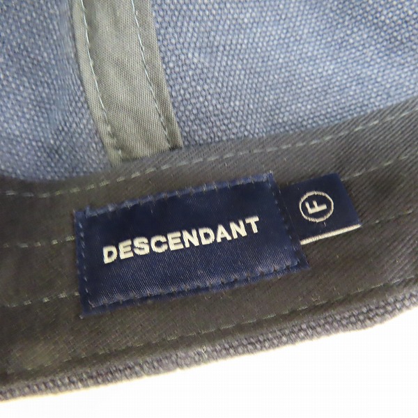実際に弊社で買取させて頂いたDESCENDANT/ディセンダント OUR ENVIRONMENT キャップ 帽子/Ｆの画像 5枚目