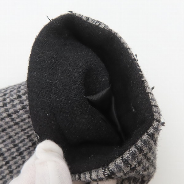 実際に弊社で買取させて頂いたBEAUTY＆YOUTH UNITED ARROWS/ビューティ&ユース ユナイテッドアローズ 千鳥格子柄 コート/Mの画像 7枚目