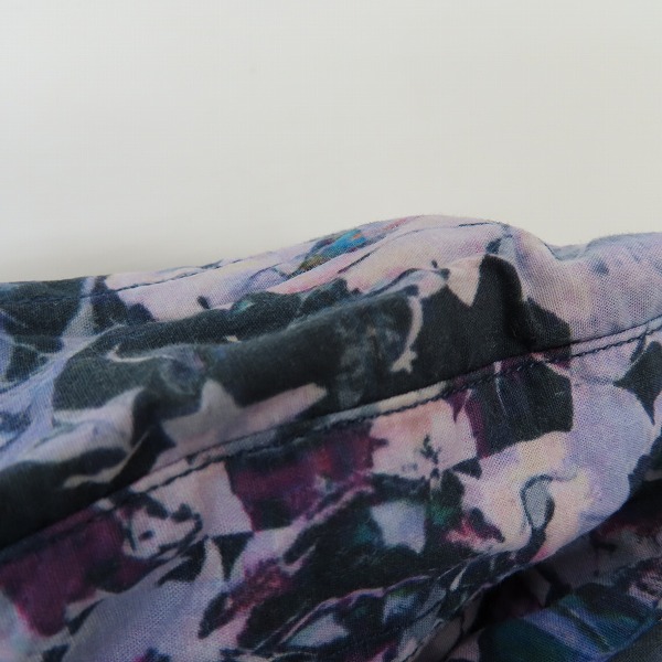 実際に弊社で買取させて頂いたPS Paul Smith/ピーエスポールスミス 総柄/フラワー柄/花柄  長袖シャツ 233610/Mの画像 4枚目