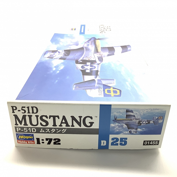 実際に弊社で買取させて頂いた【未組立】Hasegawa/ハセガワ 1/72スケール P-51D MUSTANG ムスタング アメリカ陸軍 戦闘機 プラモデルの画像 3枚目
