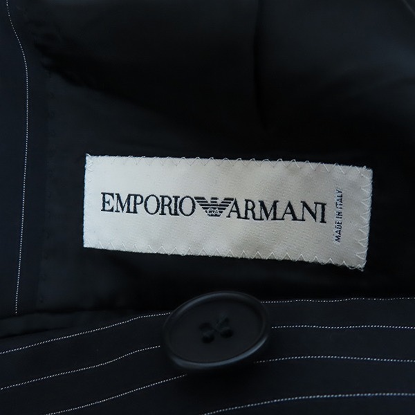 実際に弊社で買取させて頂いたEMPORIO ARMANI/エンポリオアルマーニ イタリア製 ジャケット スラックス セットアップ/44の画像 2枚目