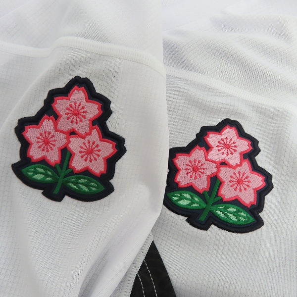 実際に弊社で買取させて頂いた【未使用】CANTERBURY/カンタベリー ラグビー 日本代表 2019 ジャパン プラクティス スリーブレスシャツ/Tシャツ 2点セットの画像 3枚目
