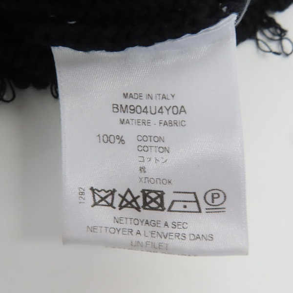 実際に弊社で買取させて頂いた【JPタグ】GIVENCHY/ジバンシィ 19SS 4G PULLOVER ロゴ ダメージ加工ニット BM904U4Y0A/Sの画像 3枚目