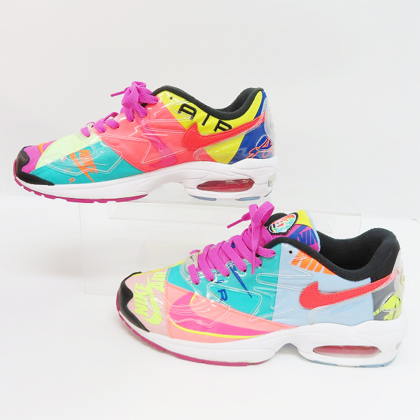 実際に弊社で買取させて頂いたNIKE×ATMOS/ナイキ×アトモス AIR MAX2 LIGHT QS/エアマックス2 ライトQS BV7406-001/26.5の画像 3枚目