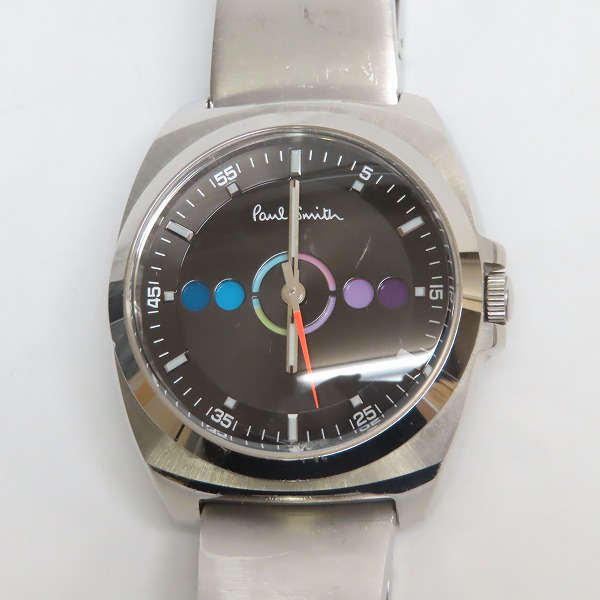 実際に弊社で買取させて頂いたPaulSmith/ポールスミス ファイブアイズ クオーツ 腕時計 F335-T010482【動作未確認】