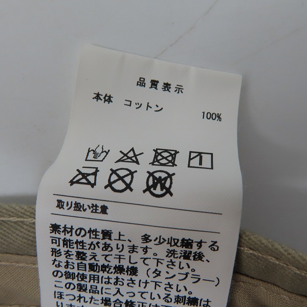 実際に弊社で買取させて頂いたDESCENDANT/ディセンダント キャップ/帽子/Ｆの画像 7枚目