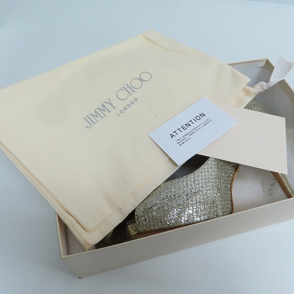実際に弊社で買取させて頂いたJIMMY CHOO/ジミーチュウ パンプス ヒール 38の画像 7枚目