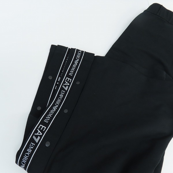 実際に弊社で買取させて頂いたEA7 EMPORIO ARMANI/エンポリオ アルマーニ サイドテープロゴ ジャージワイドパンツ/XSの画像 8枚目
