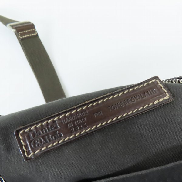 実際に弊社で買取させて頂いたDaniel & Bob/ダニエルアンドボブ TOMORROWLAND/トゥモローランド別注 ボディバッグの画像 4枚目