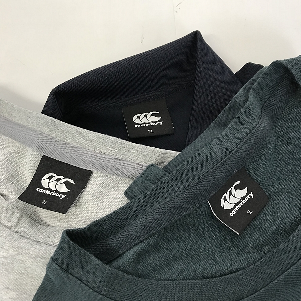 実際に弊社で買取させて頂いた【おまとめ品】CANTERBURY/カンタベリー 半袖Tシャツ/ポロシャツ/カットソーの画像 1枚目