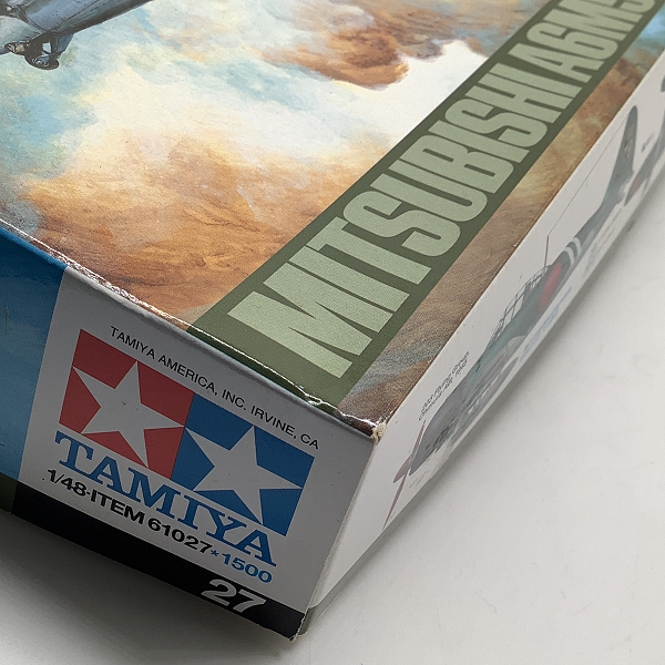 実際に弊社で買取させて頂いた【未組立】TAMIYA/タミヤ 1/48スケール 零戦五二丙型 MITSUBISHI A6M5C 戦闘機 プラモデルの画像 5枚目