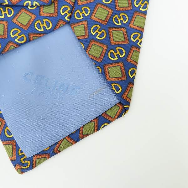 実際に弊社で買取させて頂いたBVLGARI/ブルガリ CELINE/セリーヌ Burberrys/バーバリーズ 総柄 ネクタイ 3点セットの画像 6枚目